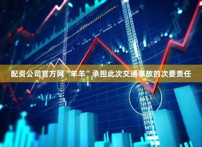 配资公司官方网“羊羊”承担此次交通事故的次要责任